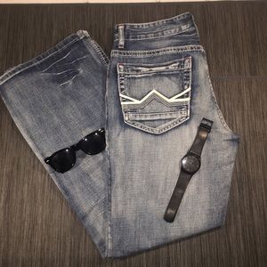 Men’s Fitted Denim INC Jeans